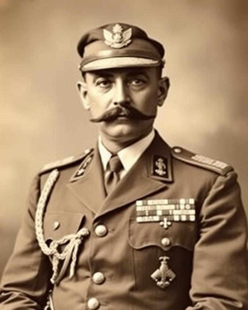 Retrato restaurado de Gustavo Salinas Camiña